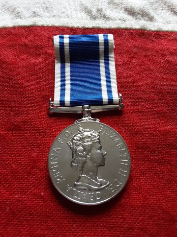Police Long Service Medal. Michael Sutcliffe. Also served RAF
