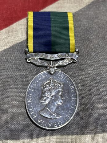 T&AVR Efficiency Medal. Dovey. ACC