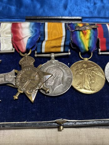 WWI/II Military Cross grouping. Lt Col Porter. RE. East India Company.