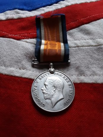 BWM. 38th & 109th Canadian Infantry. Bruce H Warburton. Lumberman, Cobowick. Wounded thumb