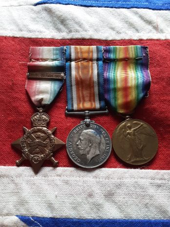 1914 Trio. Shoesmith Jessie Banks. RFA & RGA. Wounded 1914. Orpington