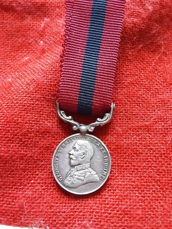 Period Miniature WWI era DCM. Distinguished Conduct Medal.