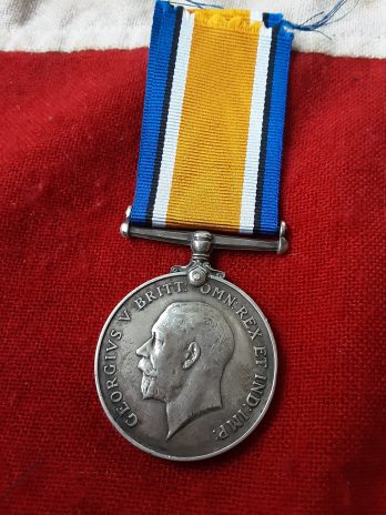 WWI BWM. Henry James. AVC. Army Veterinary Corps.