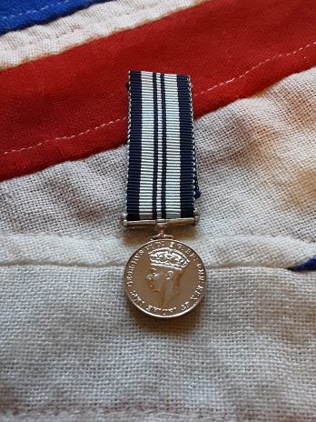 Miniature WWII India Service Medal