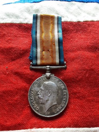 WWI BWM. Orderly Frank Sandon. BRC & St JJ. British Red Cross. Friends Ambulance, Dunkirk