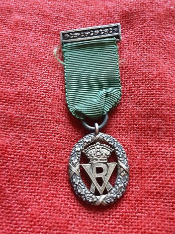 Victorian Period miniature Volunteer Officers Decoration. George Kenning & Son
