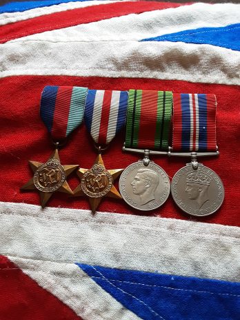 Unattributed WWII France and Germany group of four