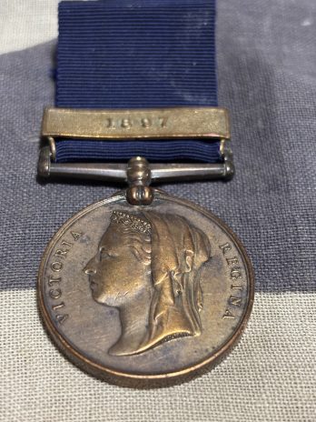 1897 Metropolitan Police Medal. Foulston. G Division.