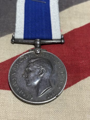 KGVI Royal Navy Long Service & Good Conduct Medal. Wilson. HMS Pembroke.