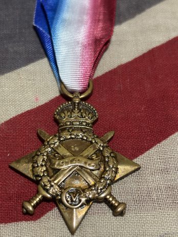 1915 Star. 1st London Welsh, Royal Welsh Fusiliers attached to 252 Tunnelling Company Royal Engineers.