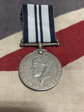 Named WWII India Service Medal. 7th Gurkha Regiment.