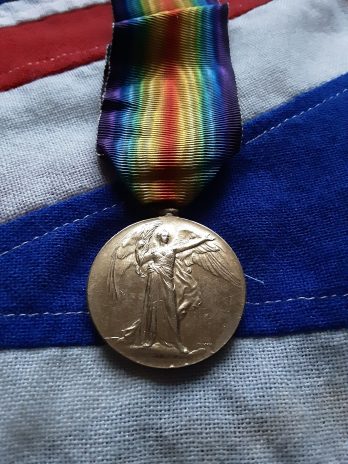 Victory. Dungald McEachern. Sanitary Inspector 4th Kite Section Balloon Training, Curragh. Strathbondo, Glasgow.