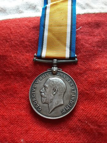 WWI BWM. Phillip J Gilbert. Warwickshire Yeomanry.