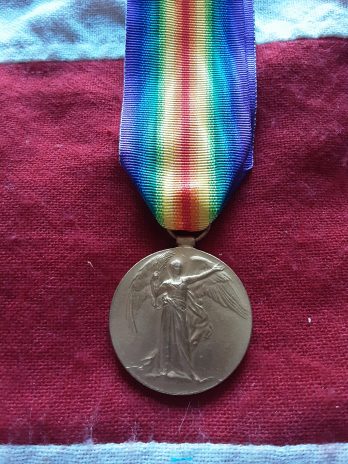 Victory. John Stirling. 2nd Scottish Horse. Gallipoli. Wounded 1918. Royal Highlanders. Perth.