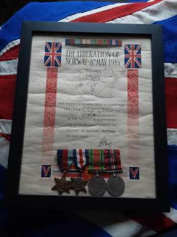 Corps of Military Police. Liberation of Norway. WWII. L/Cpl Charles. CMP.