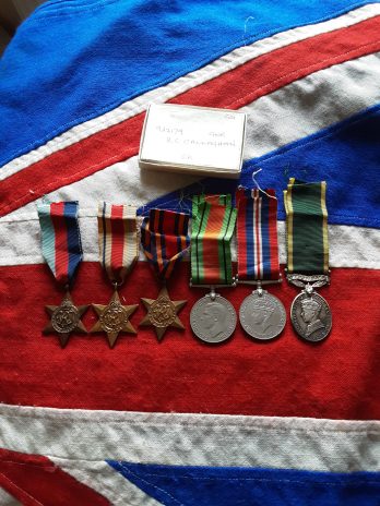 WWII Territorial group. Robert C Callaghan. Lurgan, Galway. Royal Artillery.