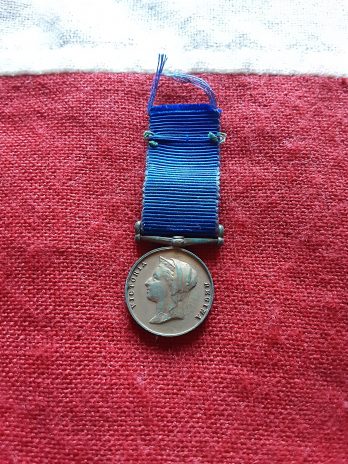 Period miniature Metropolitan Police 1897 medal