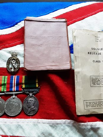 Royal Signals. Wounded BEF 1940. Sgt Norman Armstrong Taylor