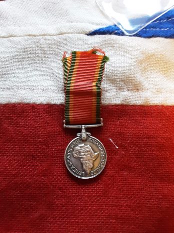Period miniature WWII Africa Service Medal.