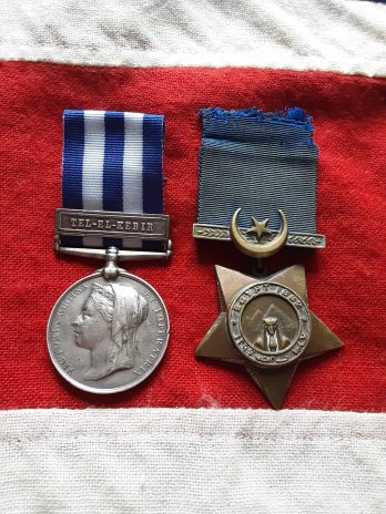 Egypt 1882 & Khedives Star. Tel El Kebir. Joseph Grindrod. Rochdale. Coldstream Guards.