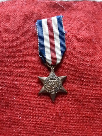 Period miniature France and Germany Star.