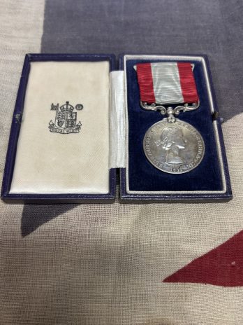 QEII The Coastguard Life Saving Corps Long Service Medal. Sutherland. Banff, Aberdeen. 1969