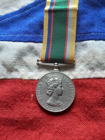 Cadet Forces Medal. WJ Cossey. ACF