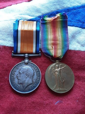 WWI Pair. 1st Dragoon Guards. Essex Yeomanry. Percy Edward Trice. Forest Gate, Leigh On Sea