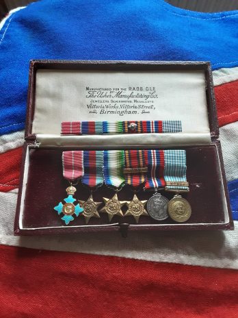 Period miniature attributed group. CBE group. Rear Admiral Cecil RPC Branson. Royal Navy