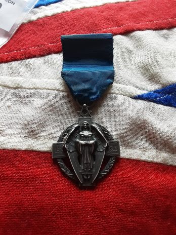 WWI Masonic jewel. Harry Hollins. Newcastle Under Lyne, Staffordshire