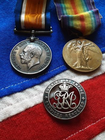 WWI Pair & SWBN. Jacob Smith. 3rd Manchester Regiment. South Shields, Durham. Wounded