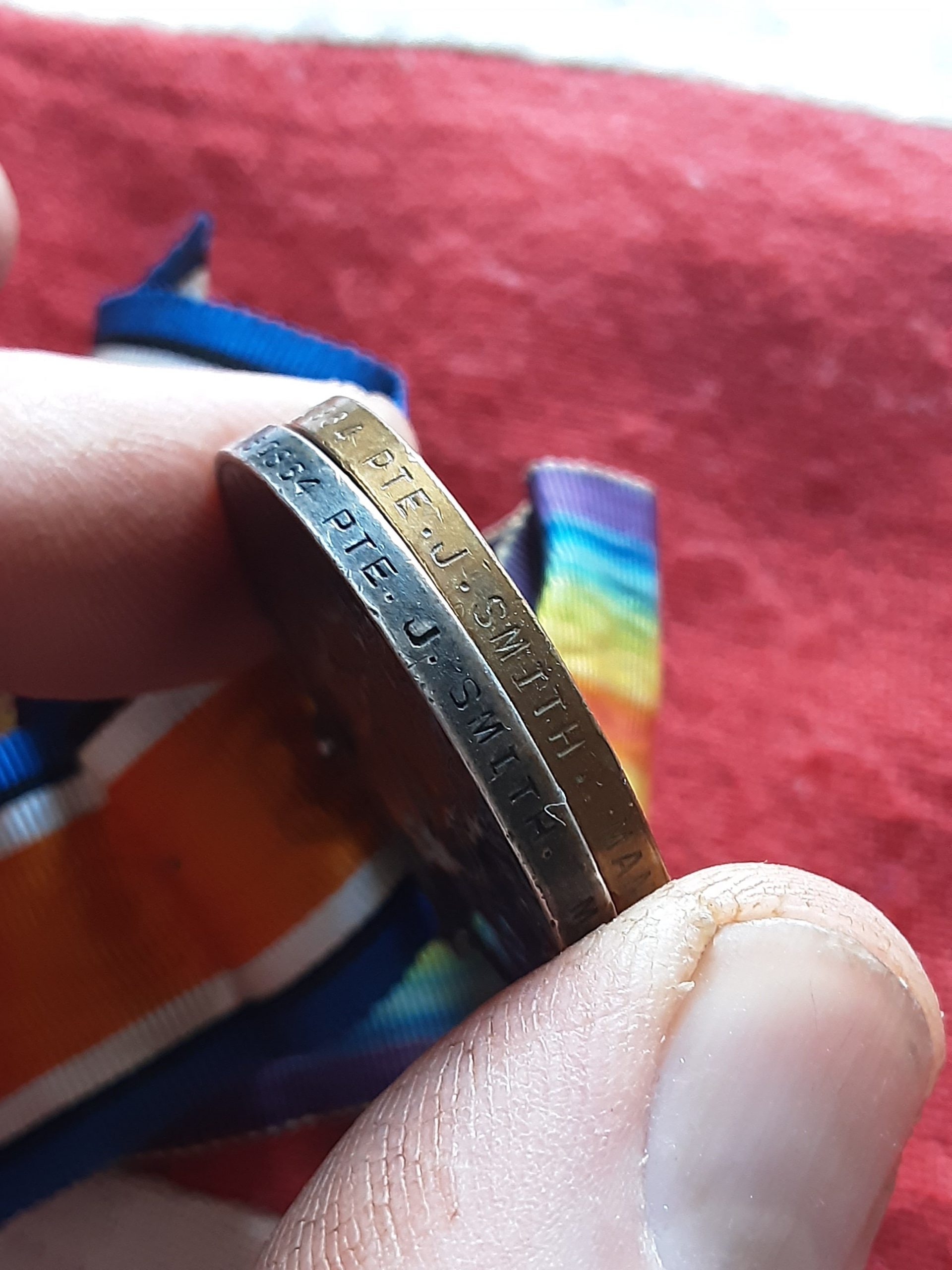 WWI Pair & SWBN. Jacob Smith. 3rd Manchester Regiment. South Shields, Durham. Wounded - Image 6