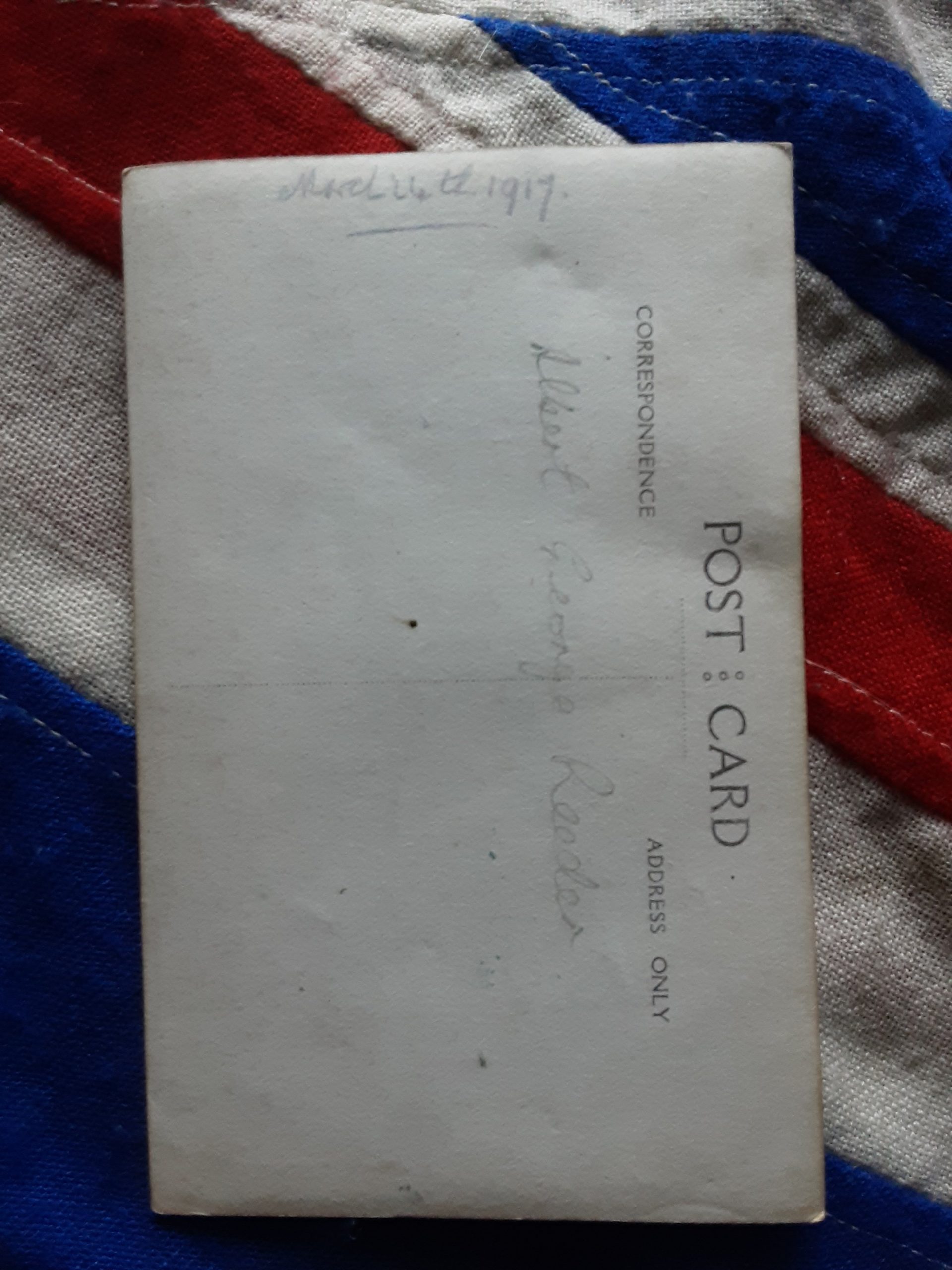 WWI Pair & photo. Albert George Reeder. Warwickshire Regiment. Wounded & gassed. Norwich, Norfolk - Image 3