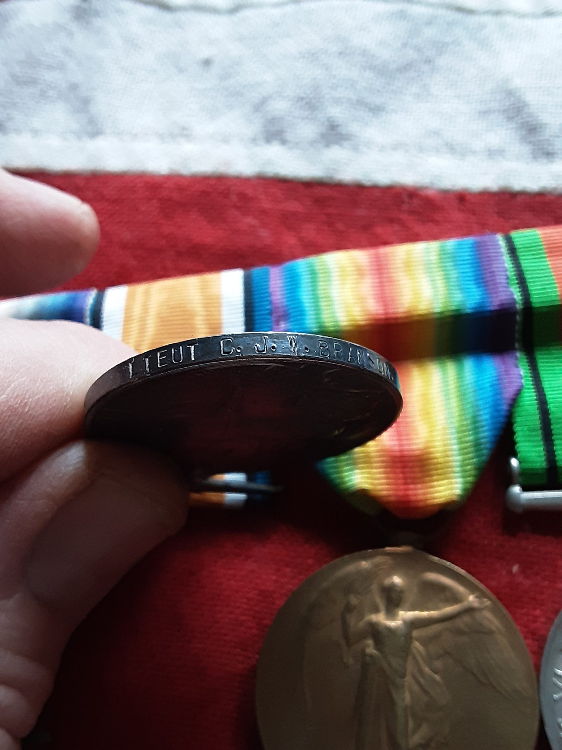 WWI/II Royal Navy officers group. Commander CJW Branson. HMS Revenge Jutland. Born India - Image 6