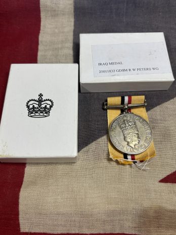 Op Telic. Welsh Guards. Peters.