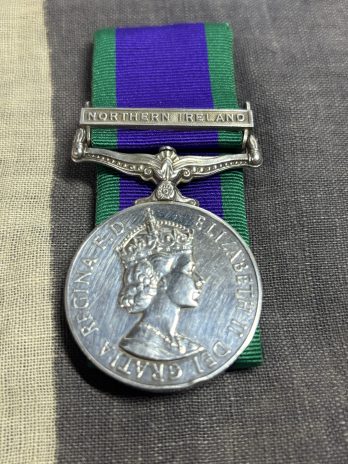 Campaign Service Medal. Operation Banner. Northern Ireland. Garvie. Scots Guards.