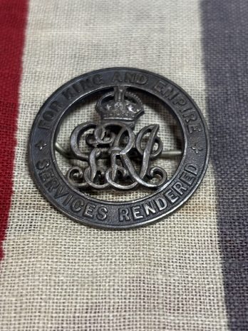 Silver War Badge. Metcalf. 21st Battalion (4th Public Schools) Royal Fusiliers. Amputee. Norfolk.