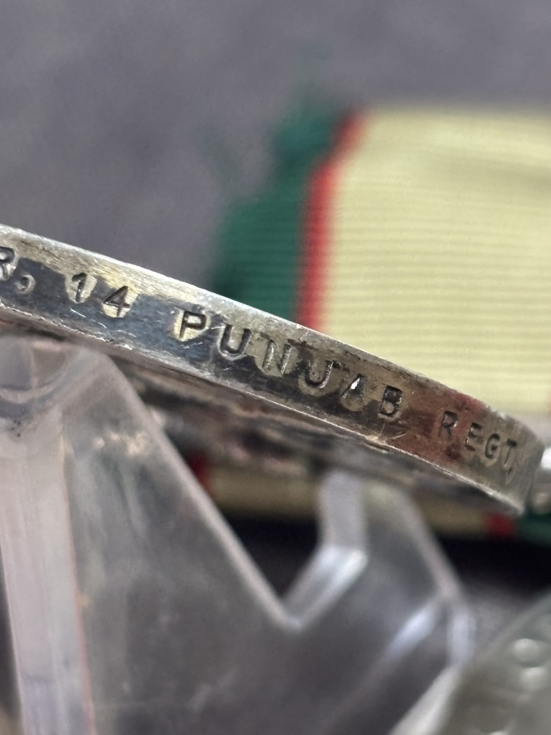 WWII grouping. Captain Walker. 14th Punjab Regiment. Instructor, Fighting Vehicles School, Ahmednagar. - Image 2