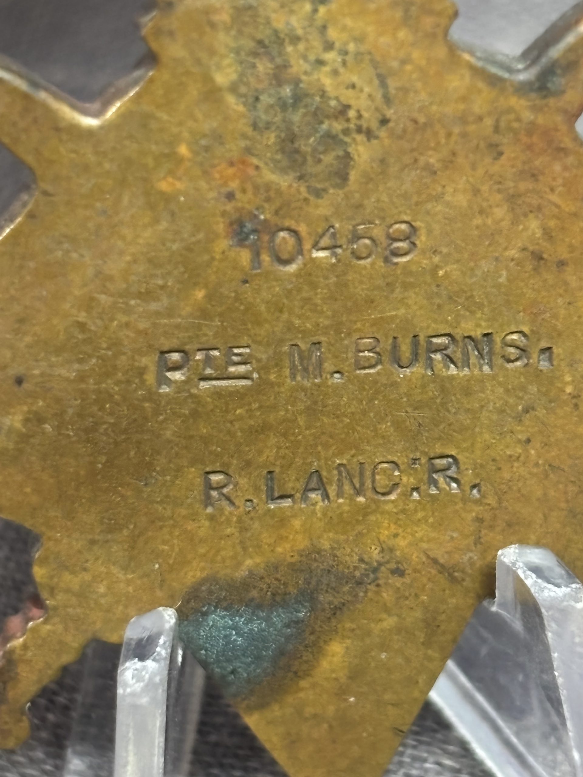 WWI KIA Trio. 1st Royal Lancaster Regiment. Burns. Liverpool. - Image 3