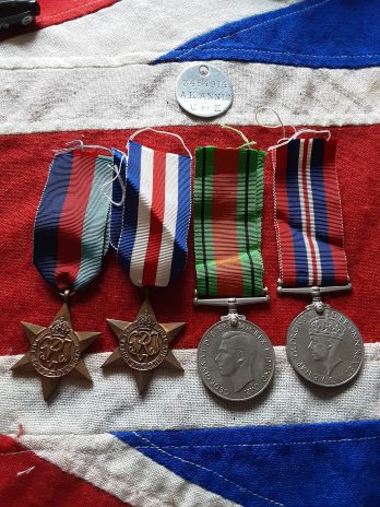 WWII group. Alfred Kenneth Annis. Royal Engineers. Fallowfield, Manchester. Railway clerk