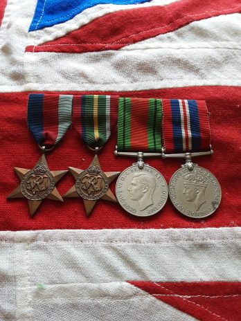 WWII Unattributed Pacific Star group