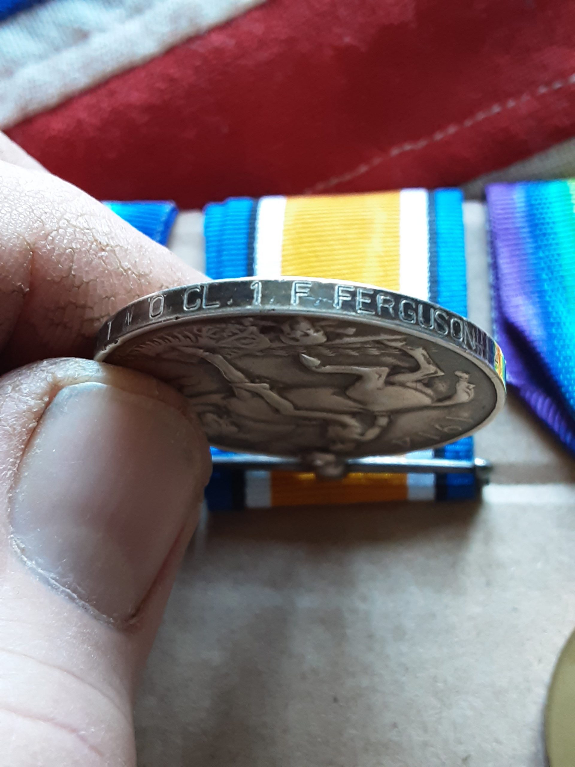 WWI group. Meritorious service. Mech S/Mjr Frederick Ferguson. ASC. Acton Vale. Born 1869. - Image 4