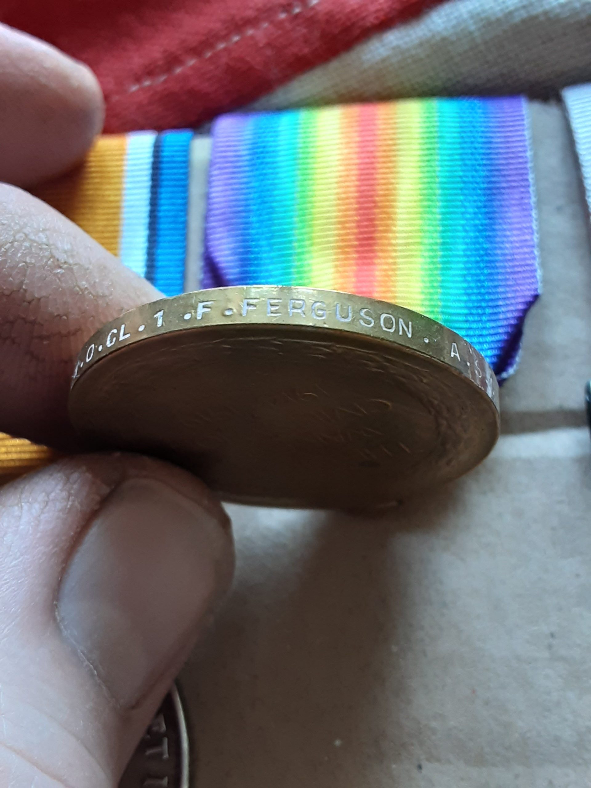 WWI group. Meritorious service. Mech S/Mjr Frederick Ferguson. ASC. Acton Vale. Born 1869. - Image 5