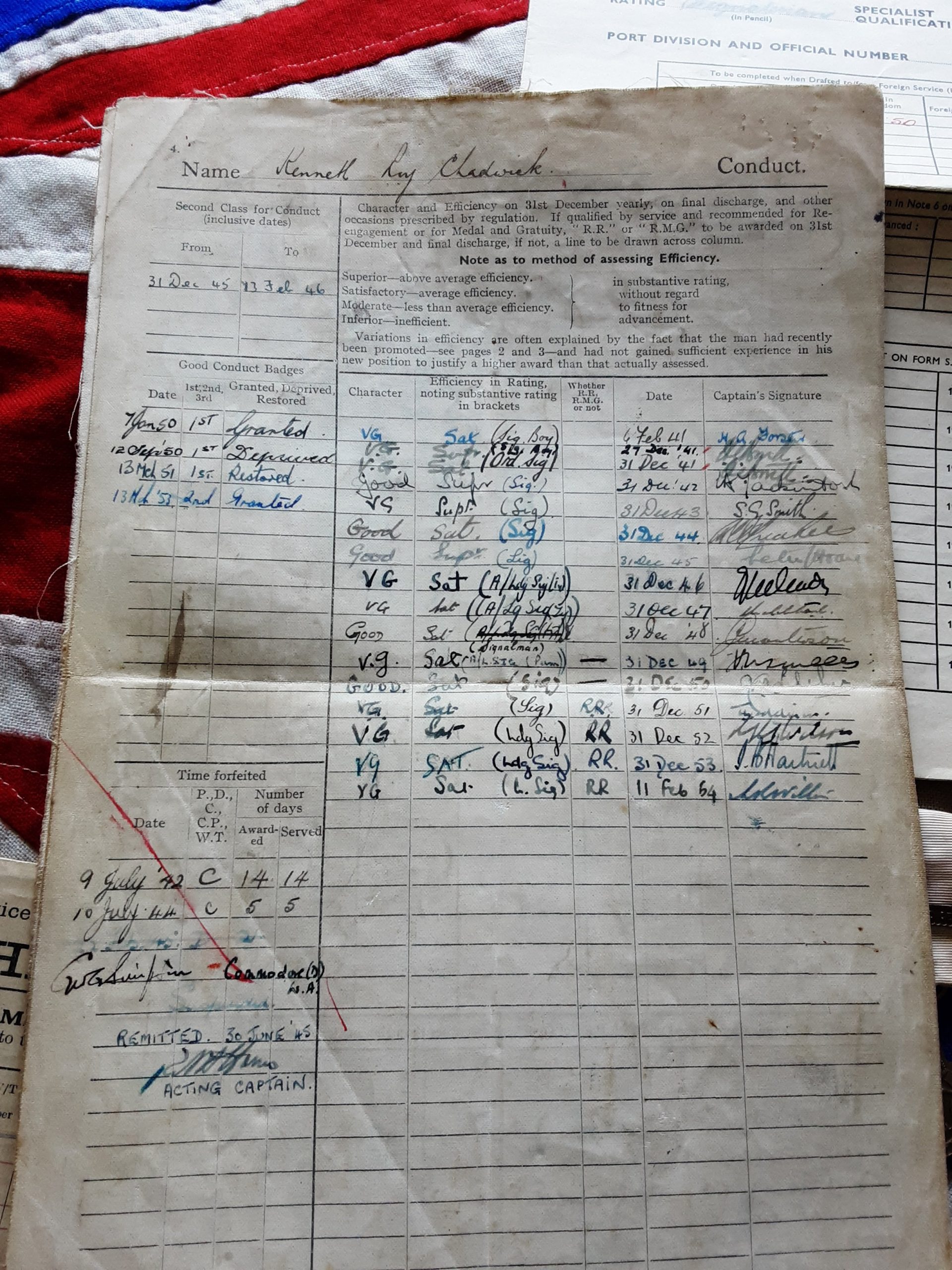 WWII Royal Navy group. HMS Victorious. Denmark Straits, Bismarck. Oldham. Lancashire. - Image 9