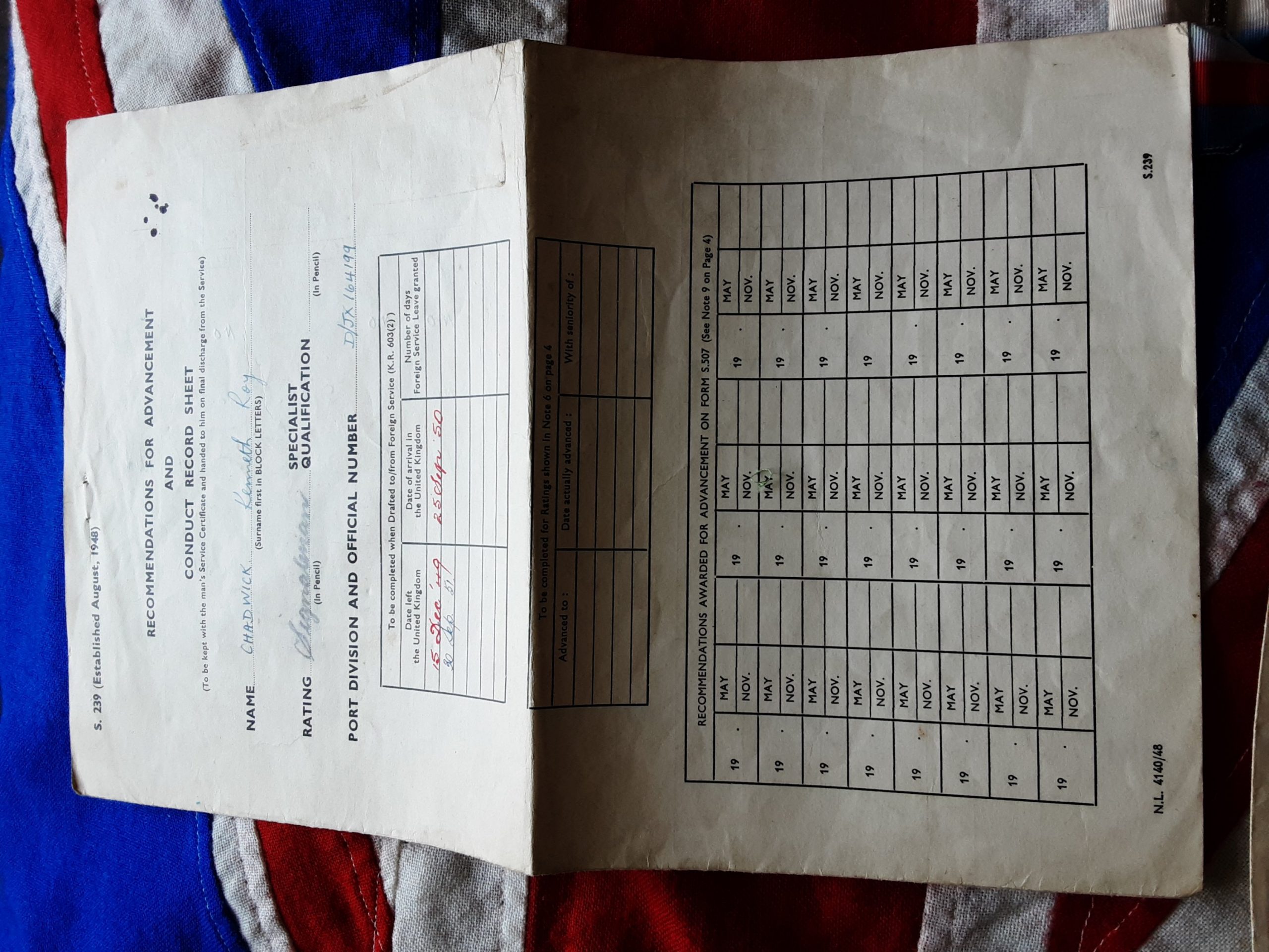 WWII Royal Navy group. HMS Victorious. Denmark Straits, Bismarck. Oldham. Lancashire. - Image 10