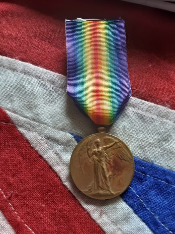 Victory . George Port Dean 11th Leicestershire ( Midlands Pioneers ) .