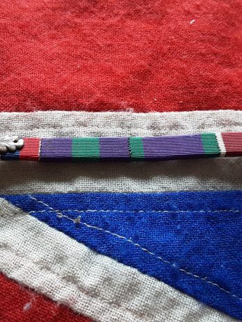 WWII MID, GSM, CSM & 1953 Coronation ribbon bar.