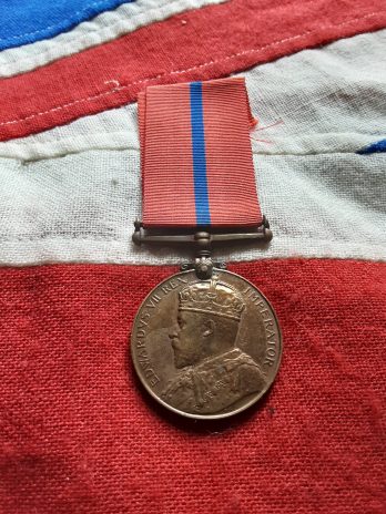 1902 Metropolitan Police Coronation Medal. PC T Trussel, K Division.