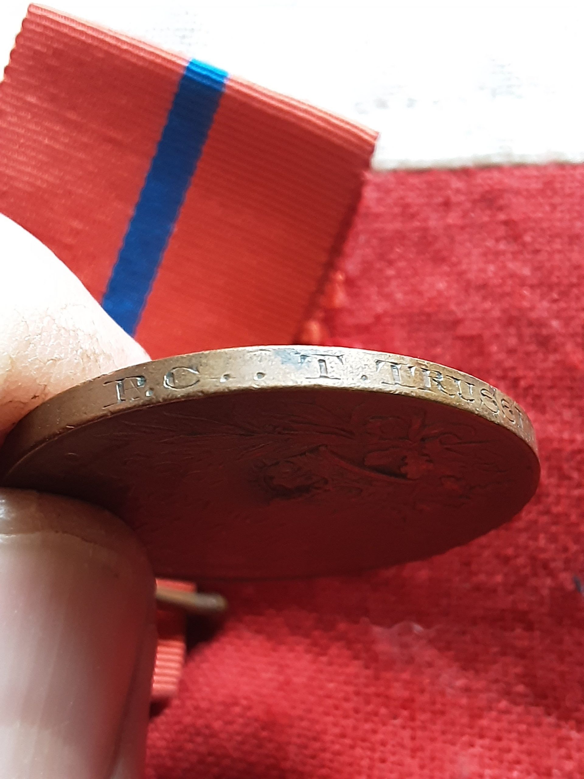 1902 Metropolitan Police Coronation Medal. PC T Trussel, K Division. - Image 3