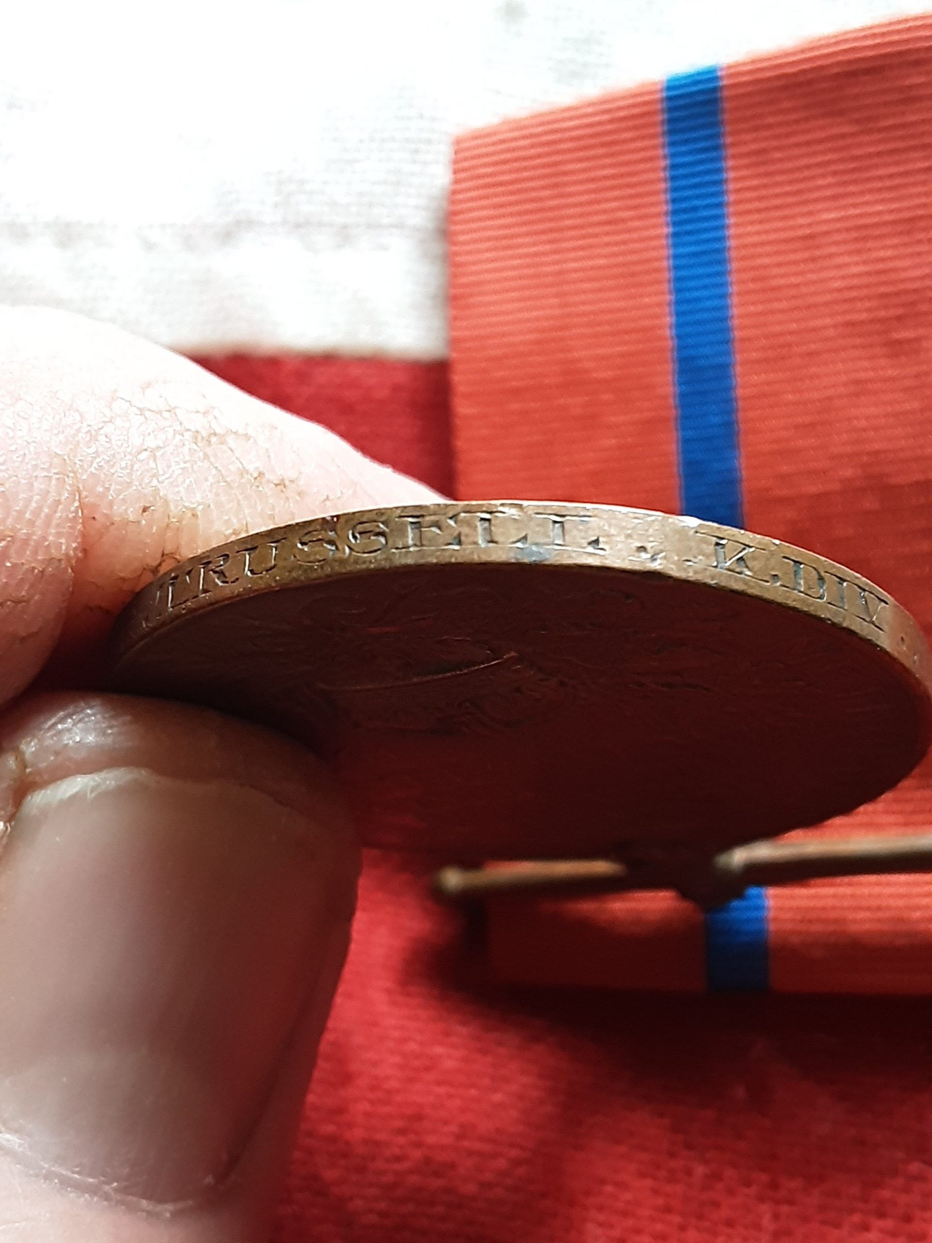 1902 Metropolitan Police Coronation Medal. PC T Trussel, K Division. - Image 4